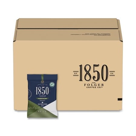 Smuckers 1850, COFFEE FRACTION PACKS, PIONEER BLEND DECAF, MEDIUM ROAST, 2.5 OZ PACK, 24PK 21513